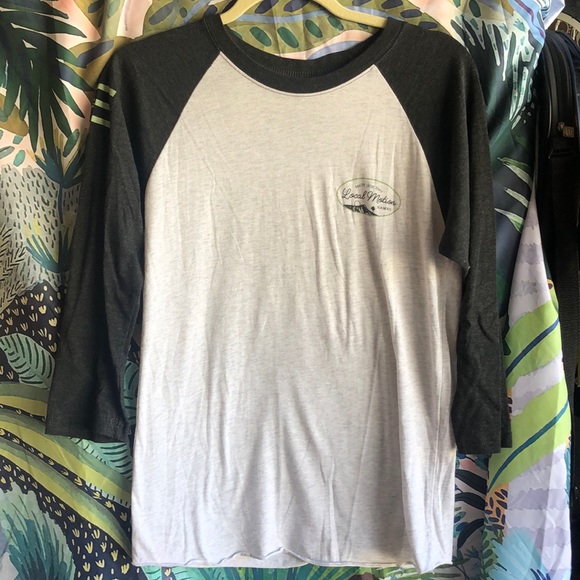 local motion Tops - COPY - Local motion baseball tee